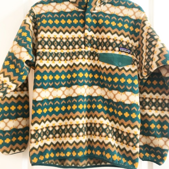 Patagonia Other - Rare Patagonia Synchilla Snap-T Fleece Aztec Pullover Size Small